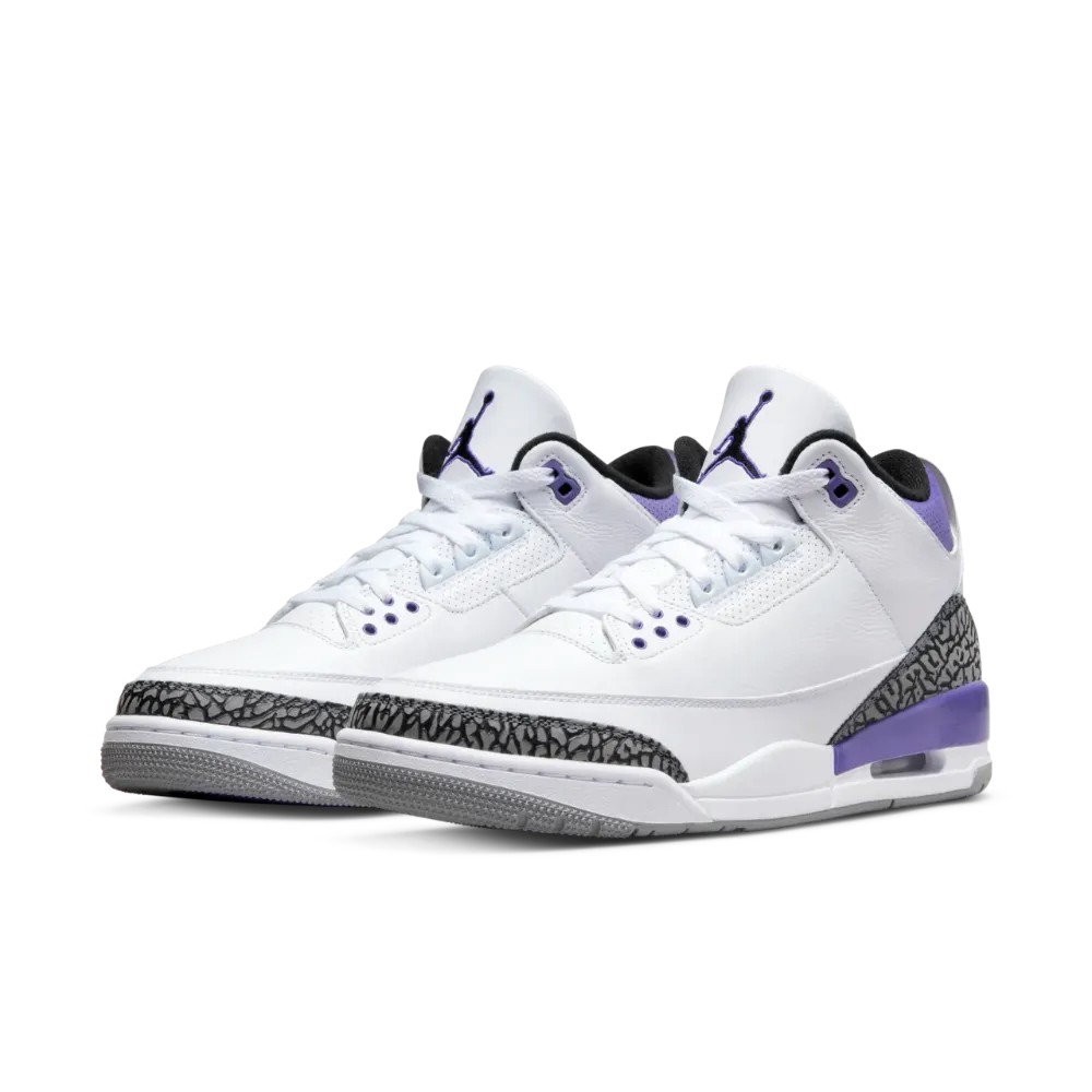NIKE AIR JORDAN 3 RETRO DARK IRIS