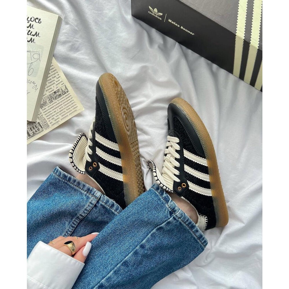 Adidas WALES BONNER SAMBA PONY TONAL LOW TRAINERS