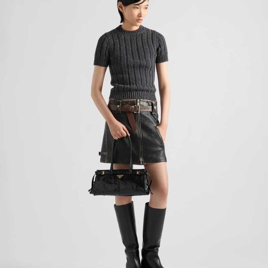 Prada Bonnie Bag Black görsel 4