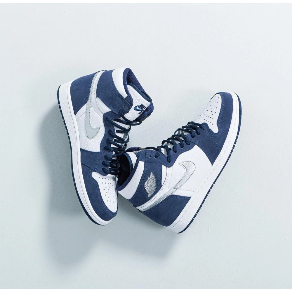 Nike Air JORDAN 1 RETRO HIGH COJP MIDNIGT NAVY görsel 4
