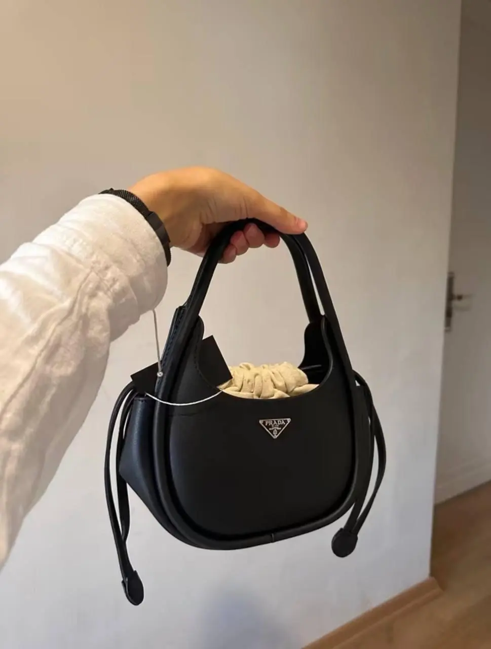 Prada Bagget Handbag DARK SİYAH