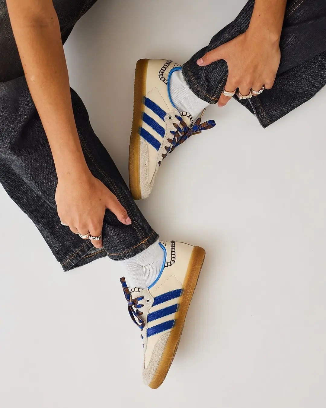 Adidas Wales Bonner Blue görsel 4