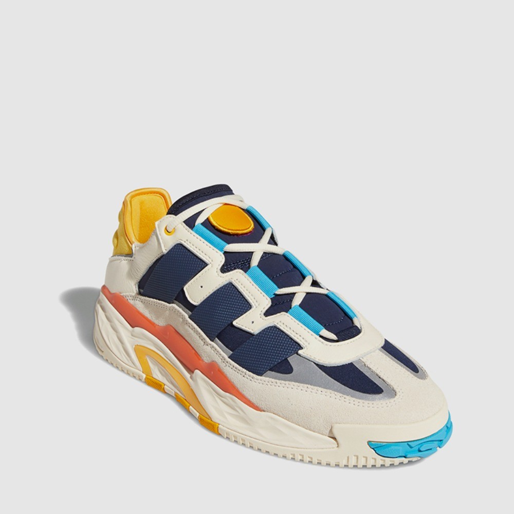 ADIDAS NITEBALL CREAM WHITE SIGNAL CYAN COLLEGIATE N
