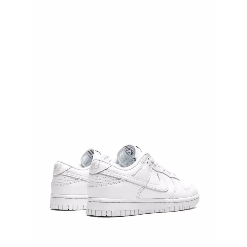Nike Dunk Low Triple White görsel 3