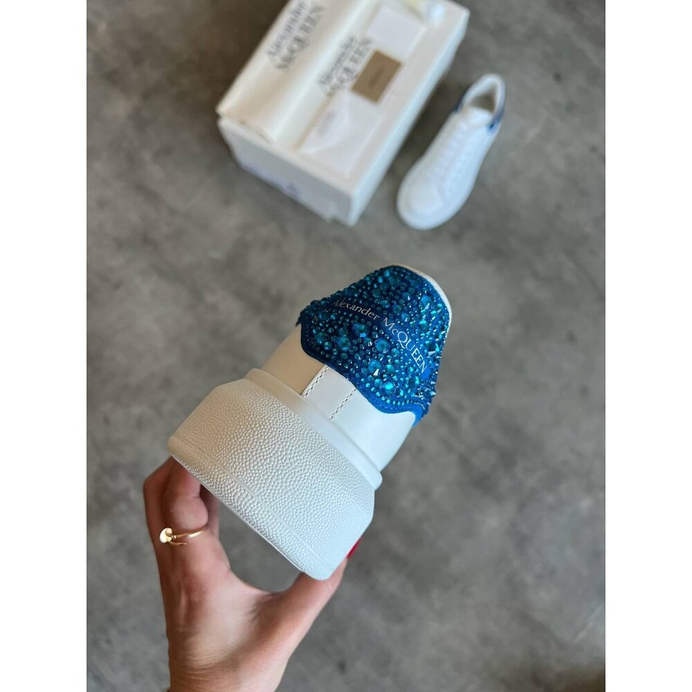 Alexander McQueen Cyristal Blue Beyaz