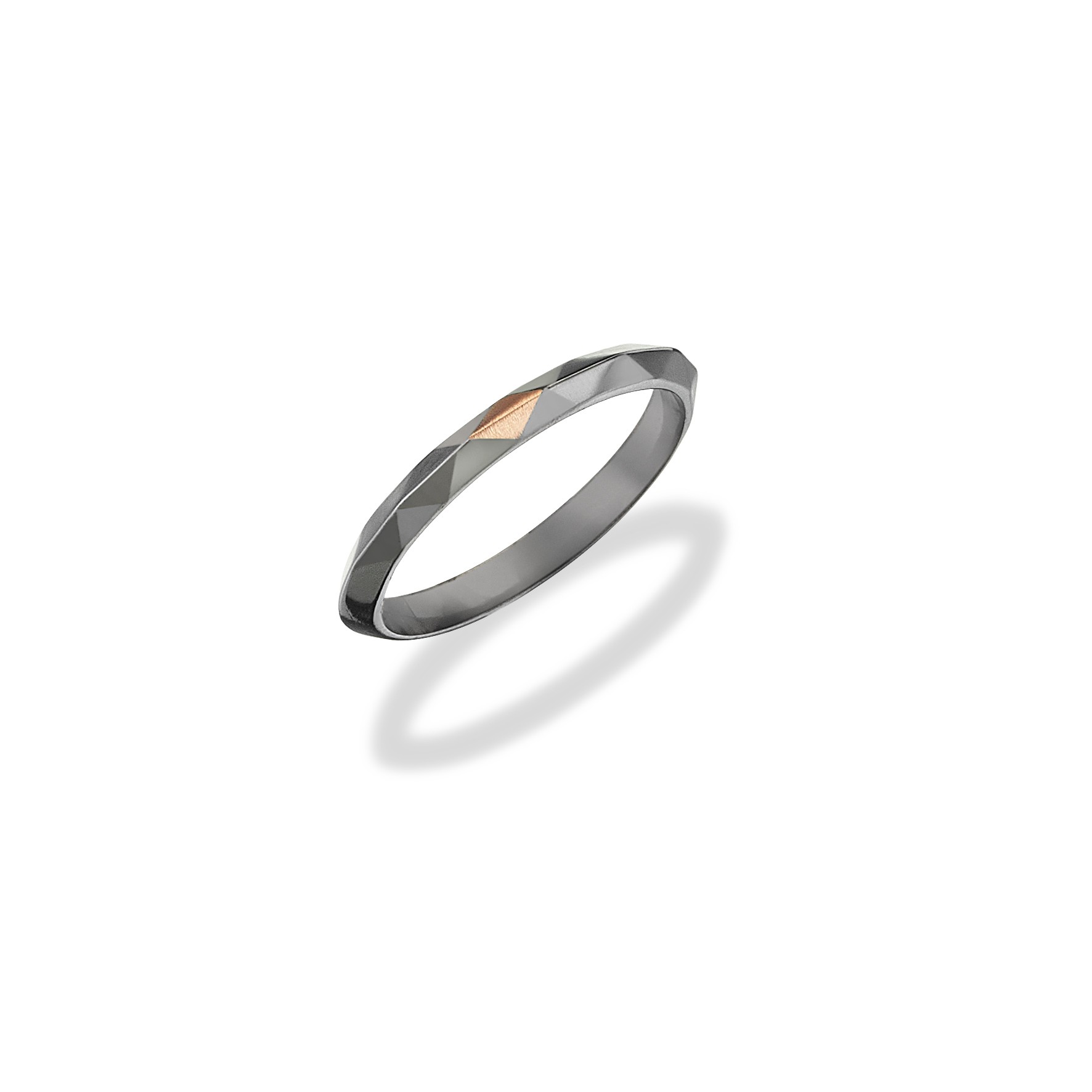 Charm & More Silver Ring - Oxidized Silver