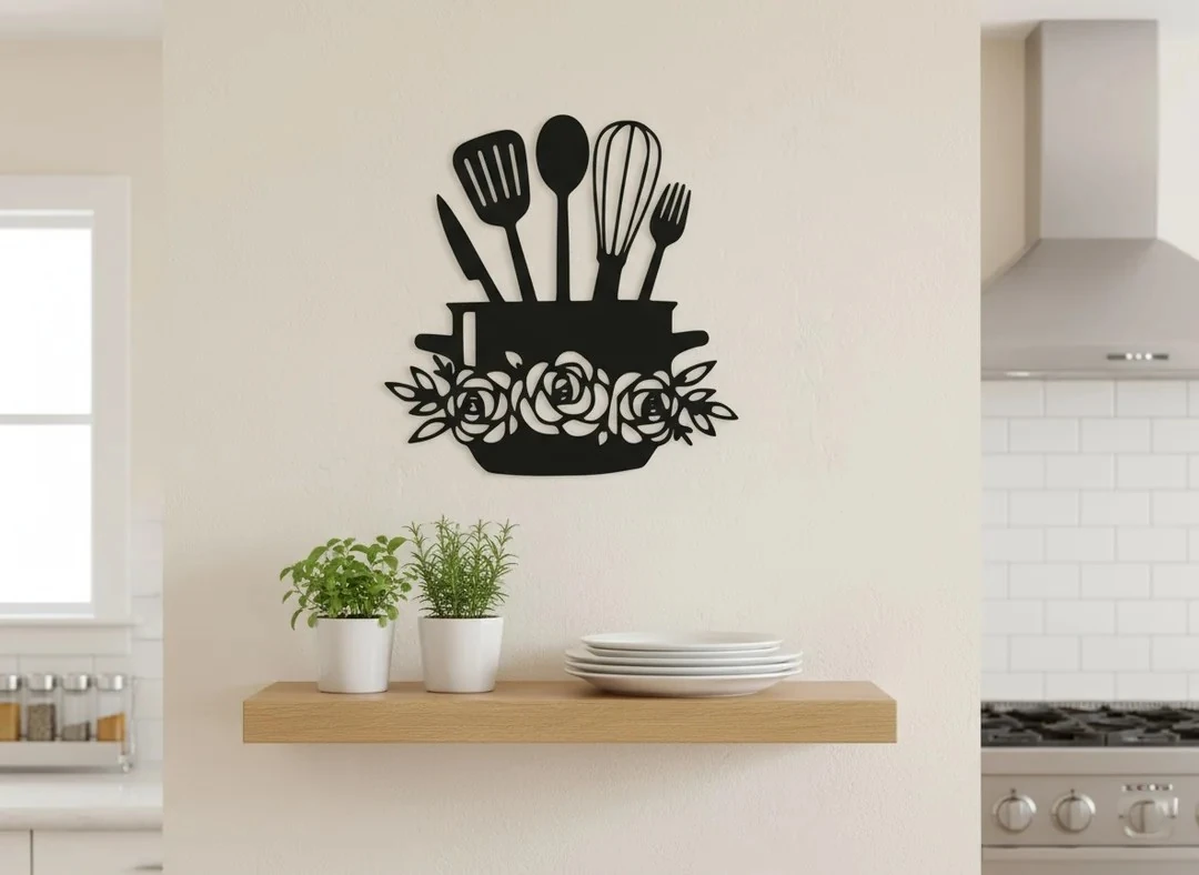 Mutfak Duvar Aksesuarı