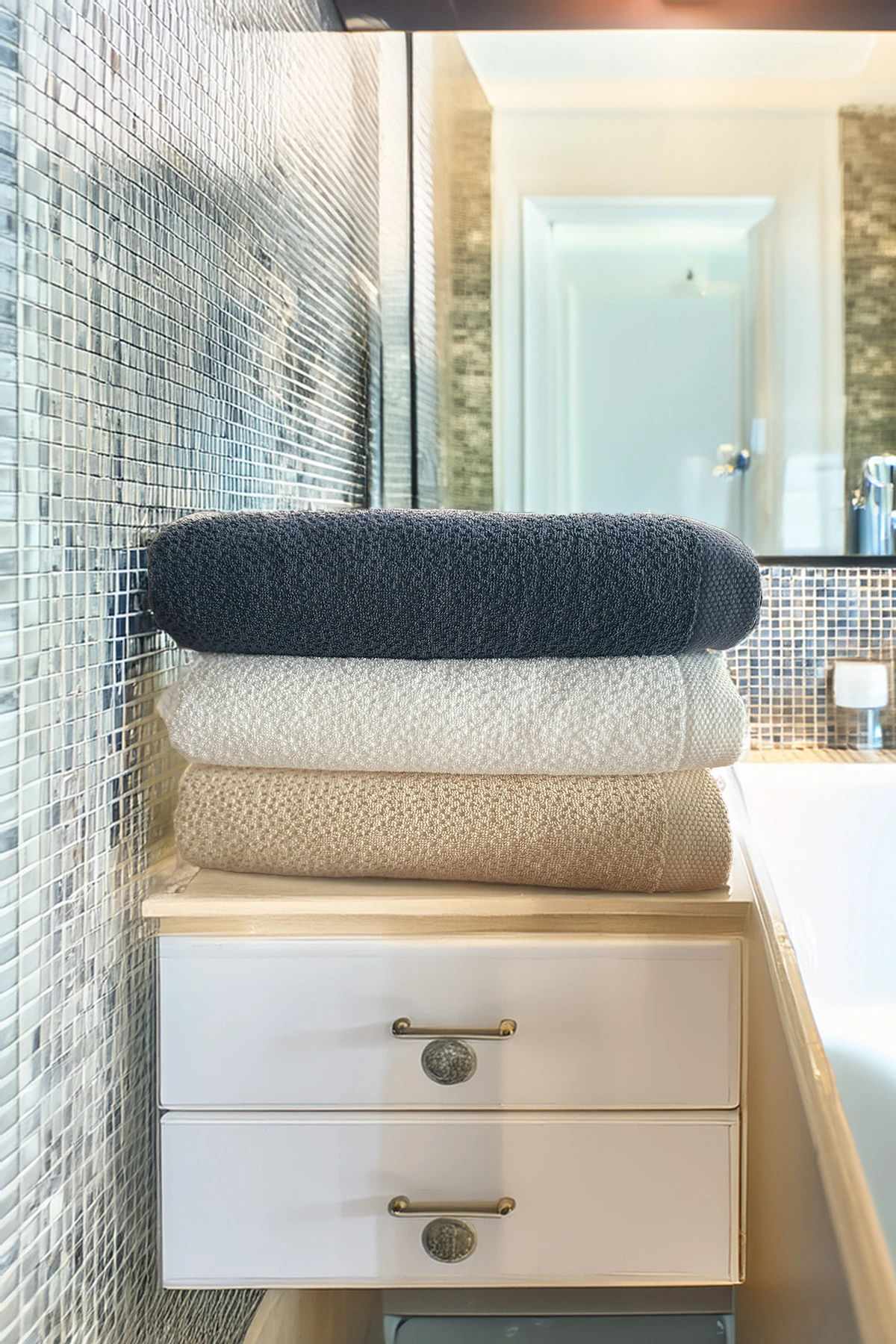 Astoria - %100 Pamuk - 3'lü - El Havlusu Seti