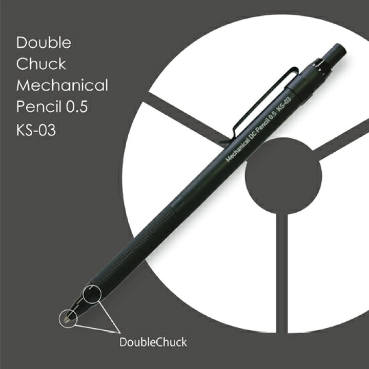 Kitera KS03 Double Chuck Mekanik Kurşun Kalem (0,5mm)