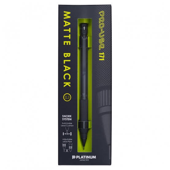 Platinum Pro-Use 171 Matte Black Limited Mekanik Kurşun Kalem - MSDA2500