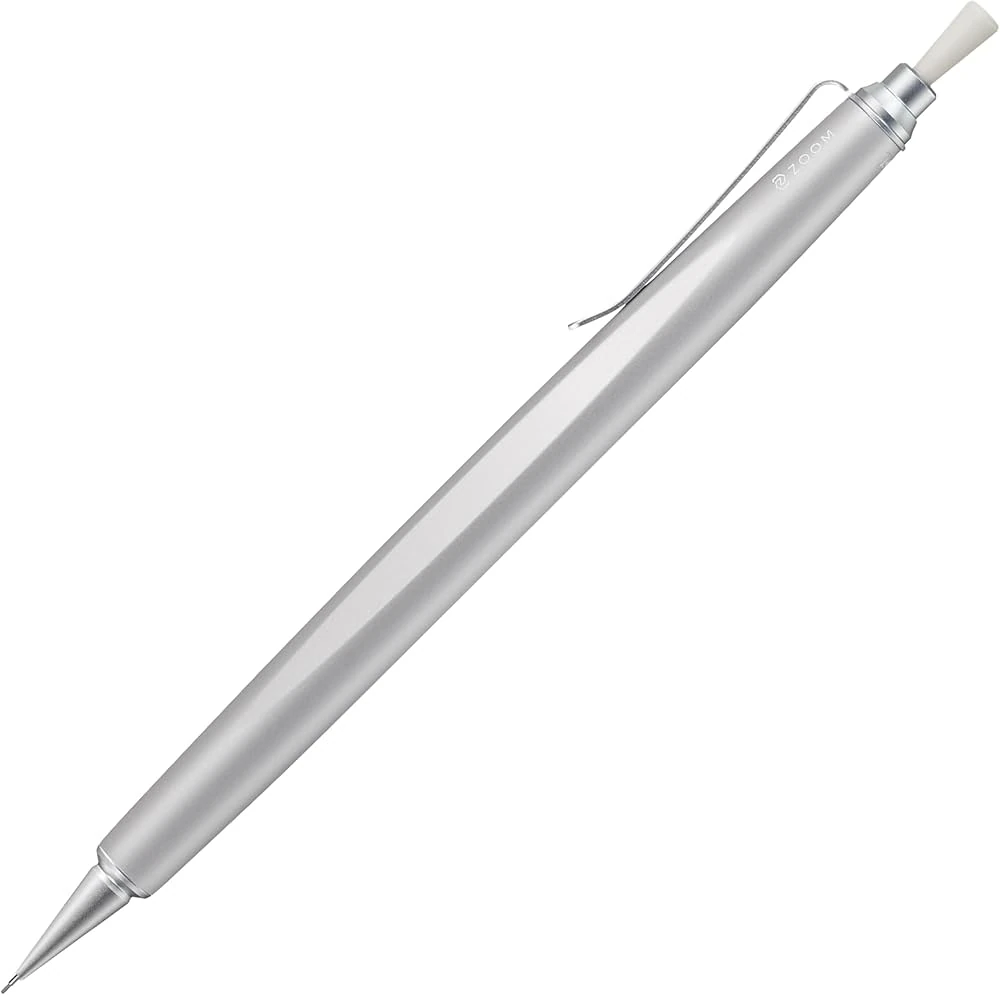 Tombow Zoom L2 Mekanik Kurşun Kalem (0,5mm) - Gümüş