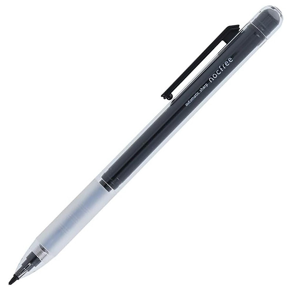 Sunstar Nocfree Otomatik Mekanizmalı Mekanik Kurşun Kalem (0,5mm) - Red Panda TR - Siyah