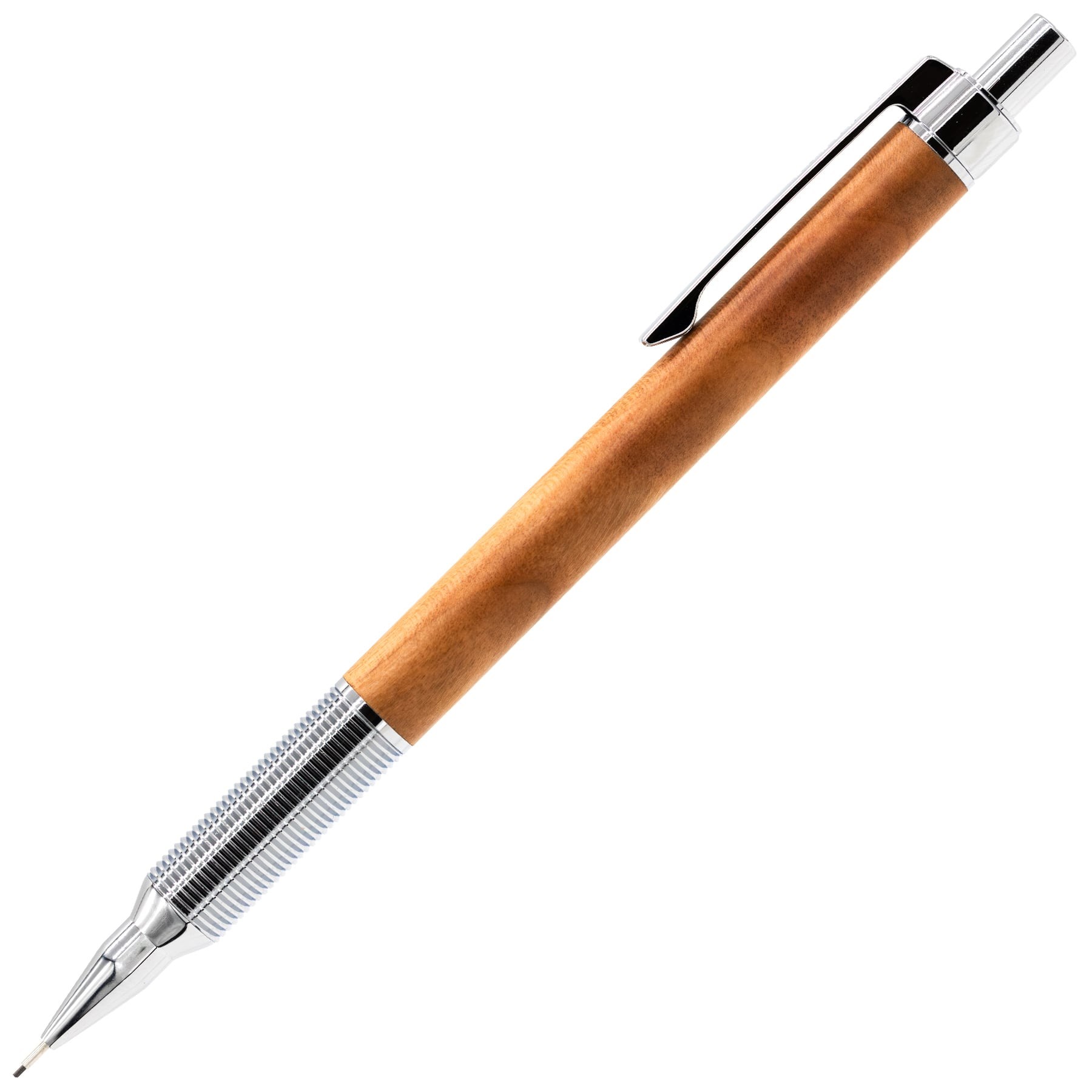 Luddite Everdraw Ahşap Gövdeli Mekanik Kurşun Kalem (0,5mm) - Gümüş-Kiraz