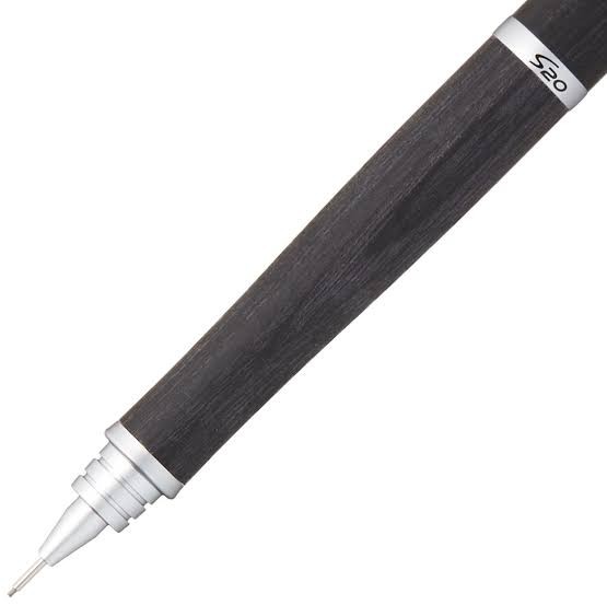 Pilot S20 HPS-2SK Ahşap Gövde Mekanik Kurşun Kalem (0,5mm) - Red Panda TR