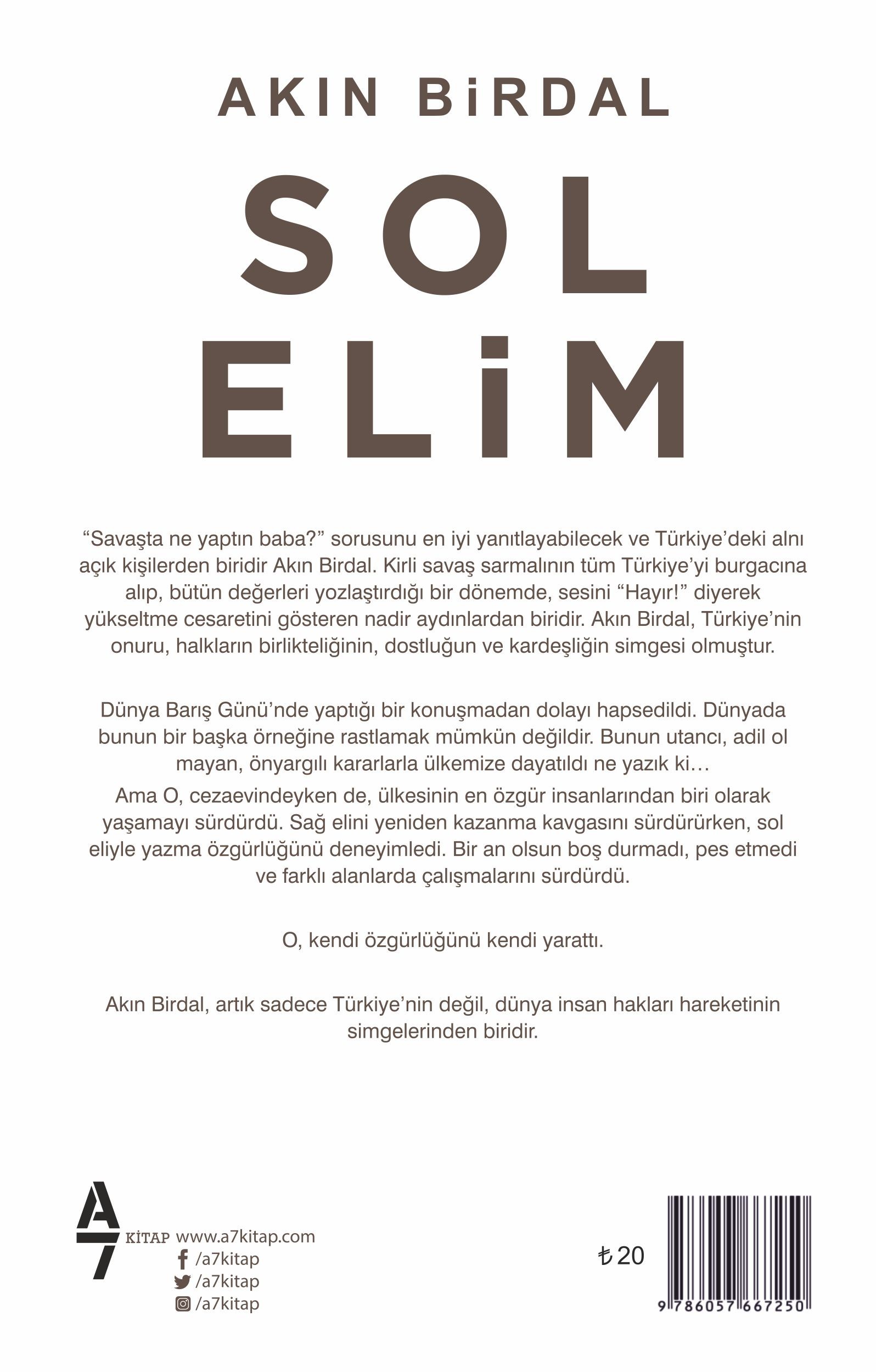 Sol Elim - Akın Birdal