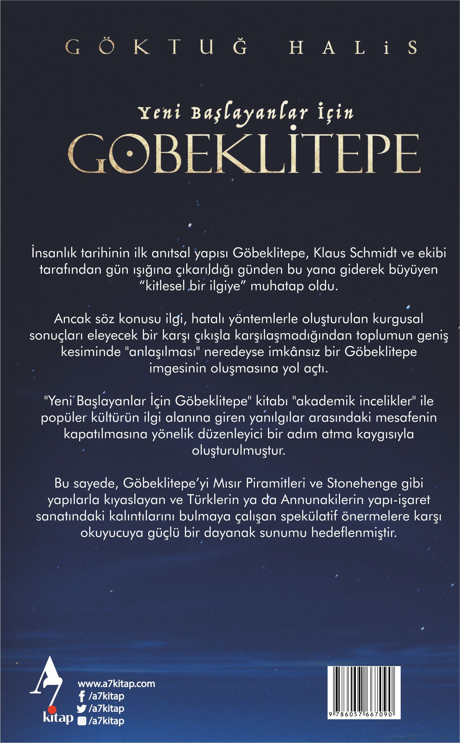 Yeni Başlayanlar İçin Göbeklitepe - Göktuğ Halis