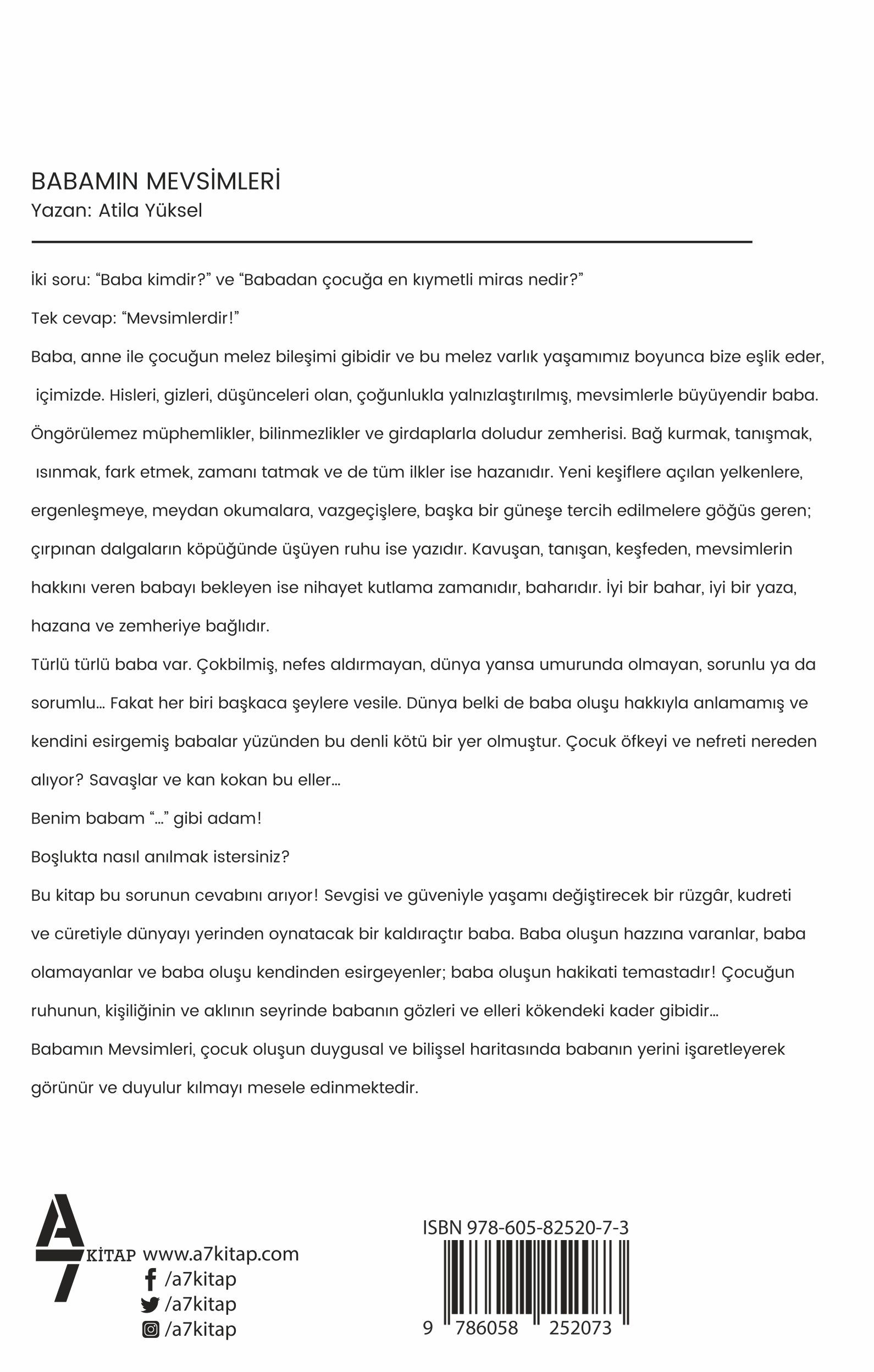 Babamın Mevsimleri - Atila Yüksel