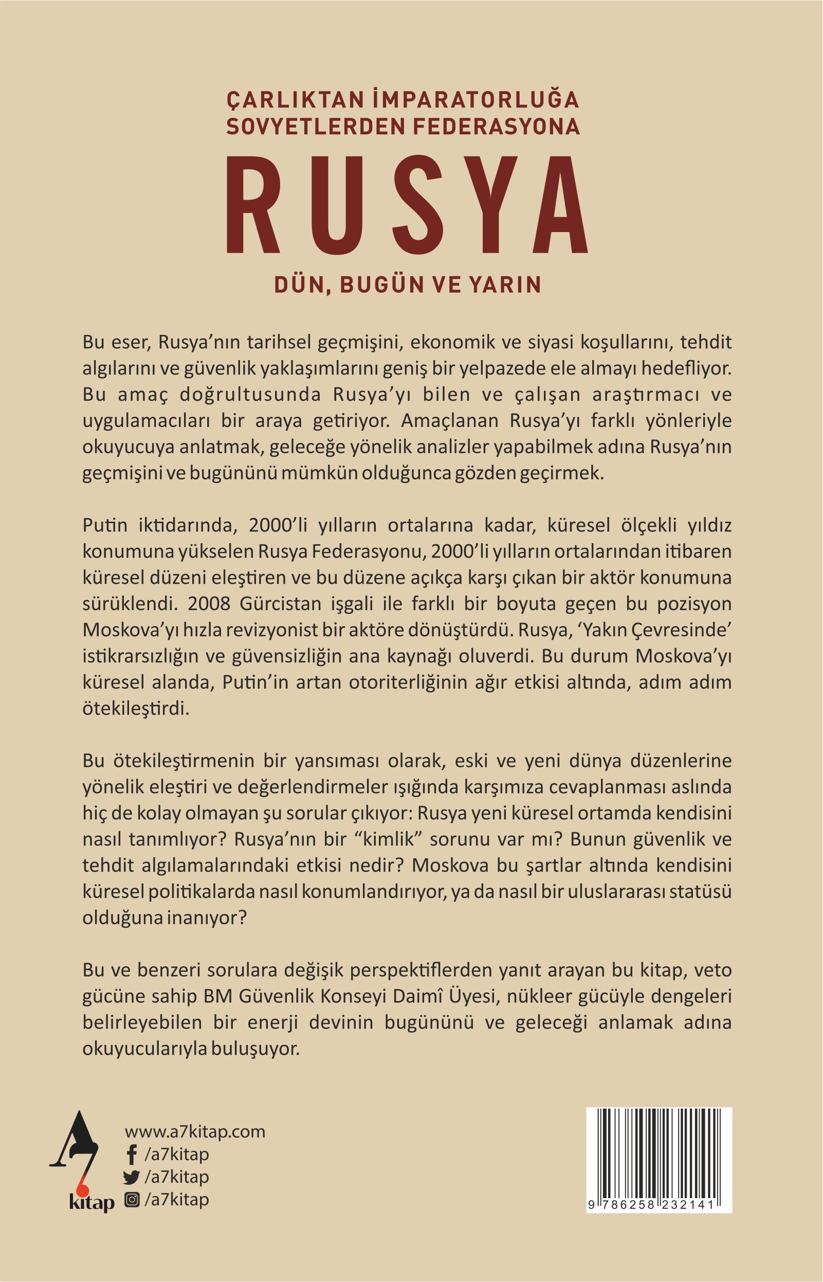 Rusya: Dün, Bugün ve Yarın - Metin Kılıç