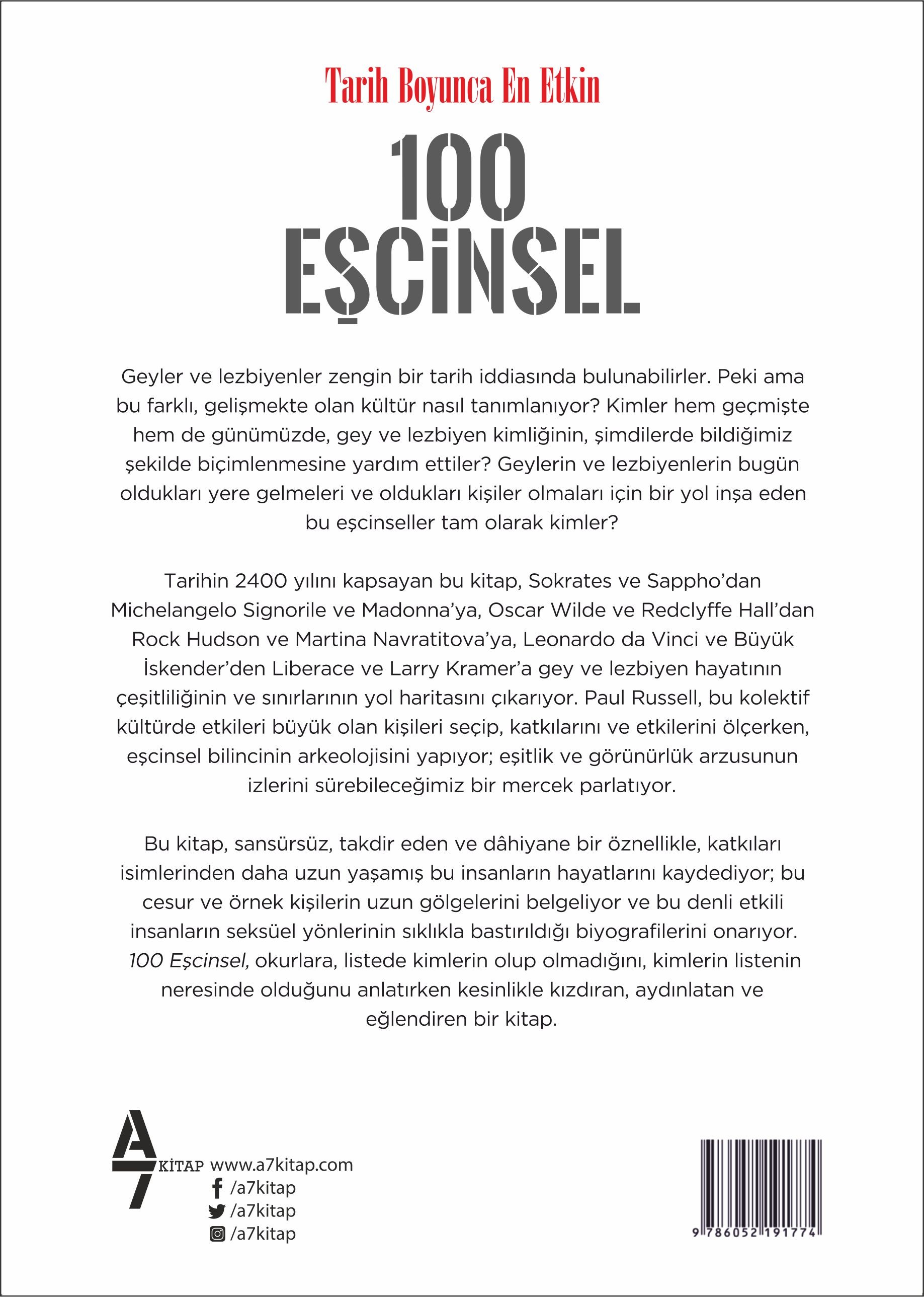 100 Eşcinsel - Paul Russell