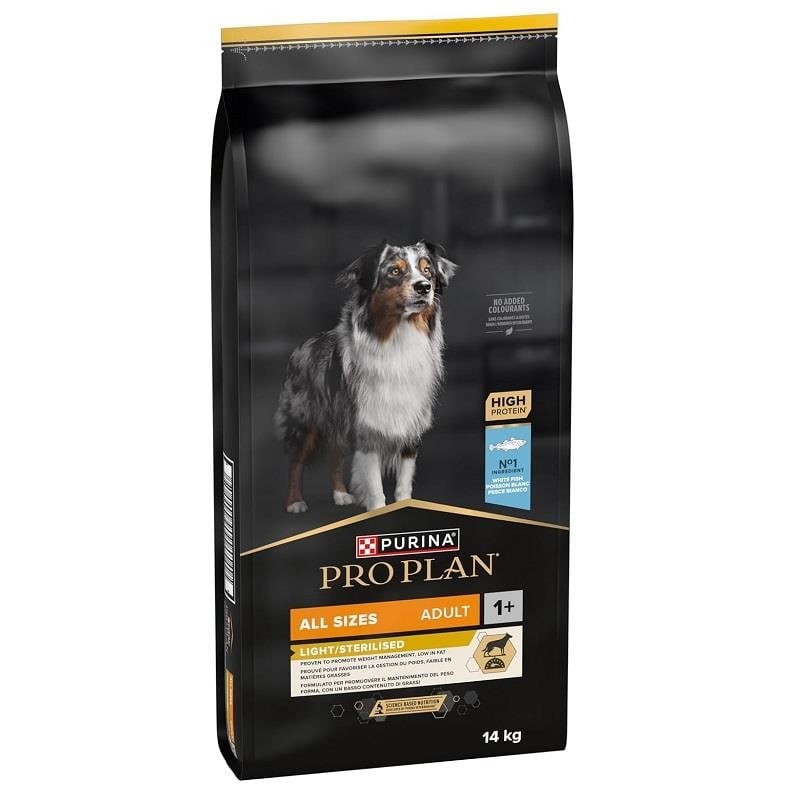 Pro Plan Light Sterilised Balıklı Kuru Köpek Maması 14kg