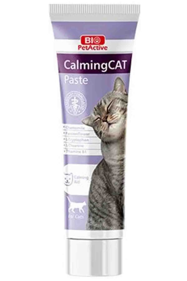 BIO PETACTIVE - CALMINGCAT 100ML(KEDİ VİTAMİN PASTASI) ( BPA-PST-599)