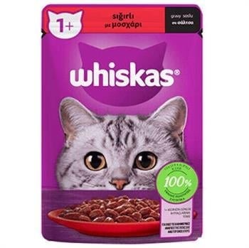 Whiskas Kedi Sığırlı (85 gr)