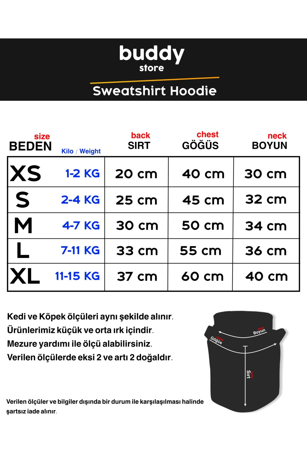 Kedi & Köpek Kıyafeti - Kahverengi Bisiklet Yaka Peluş Sweatshirt