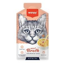 Wanpy - Meat Broth Salmon & Tuna ( 50gr )