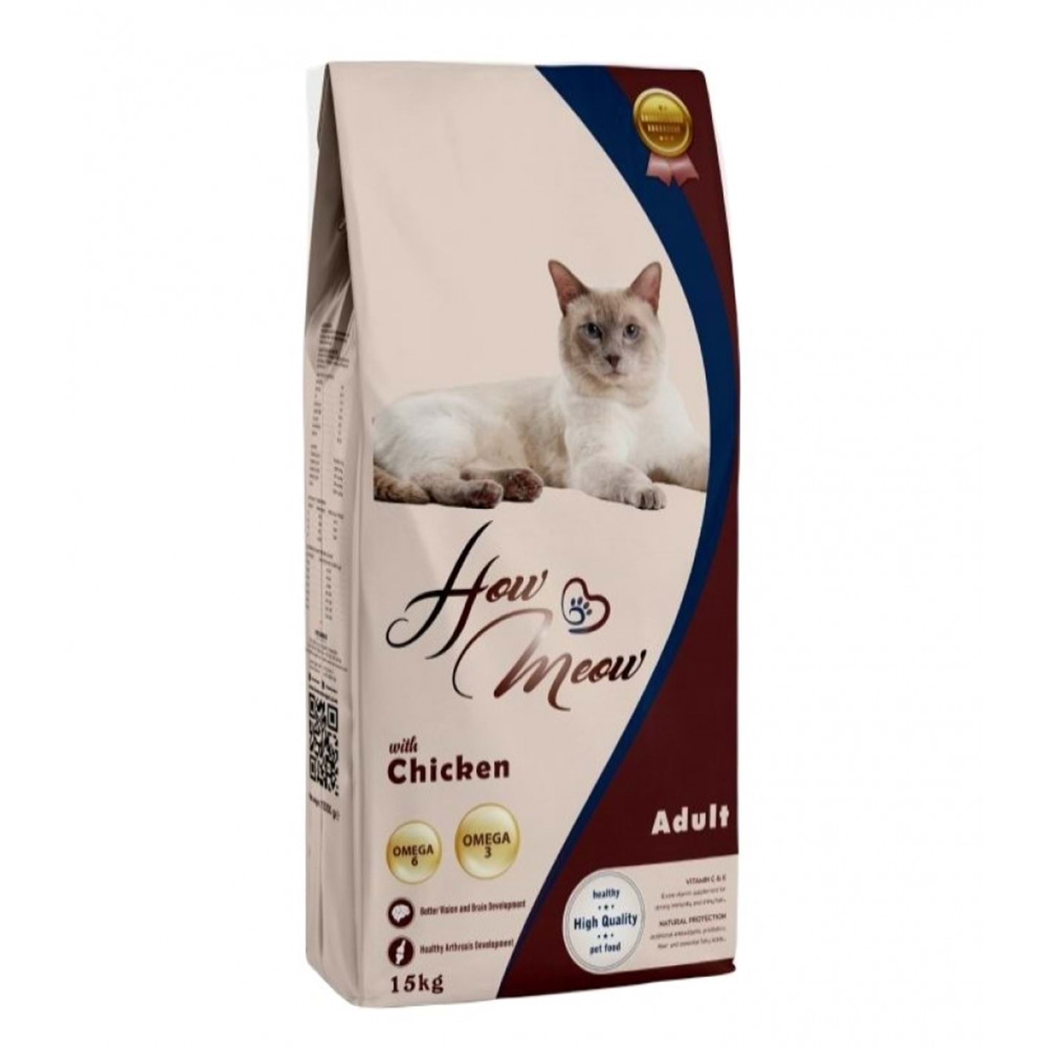 How Meow - Yetişkin kedi maması Adult 15 KG
