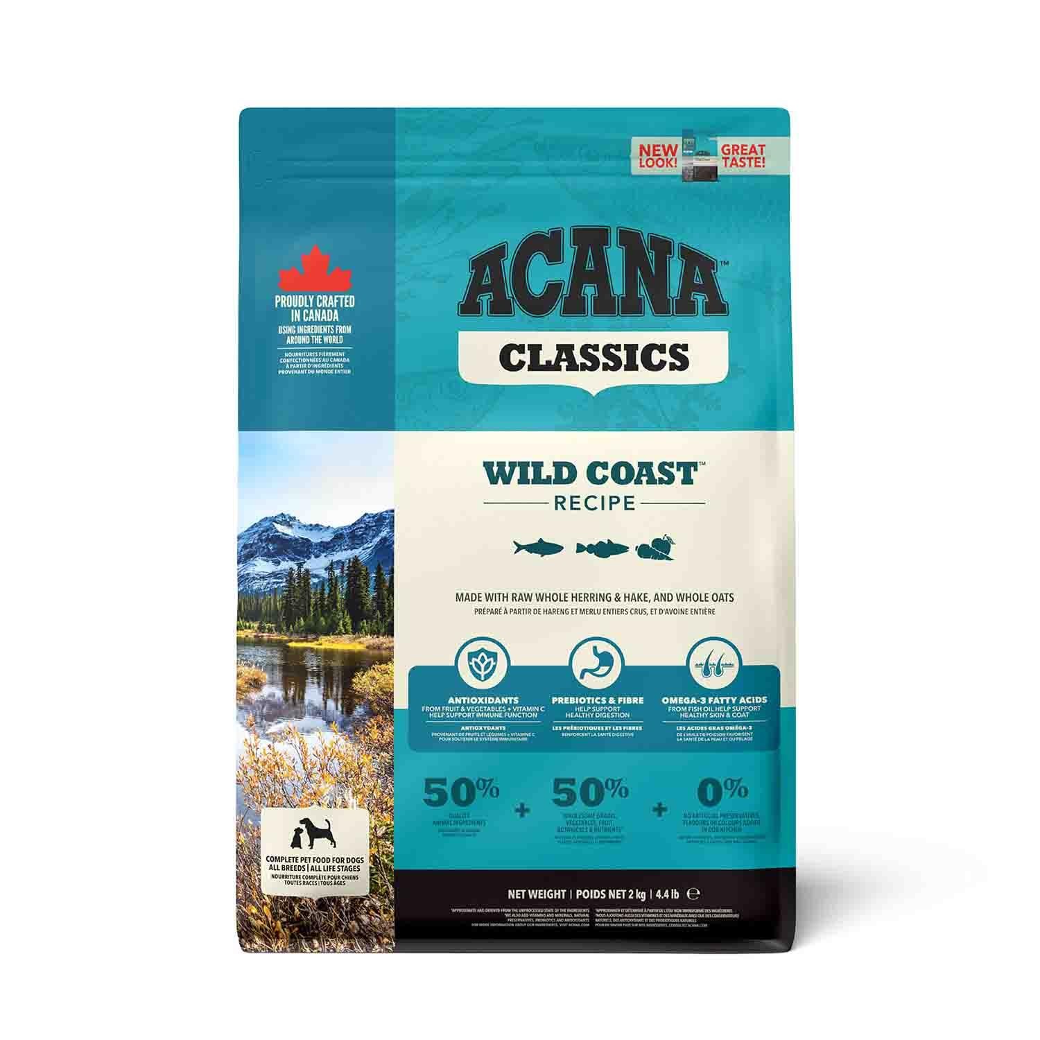 Acana Wild Coast Tahılsız Balıklı Köpek Maması 2kg