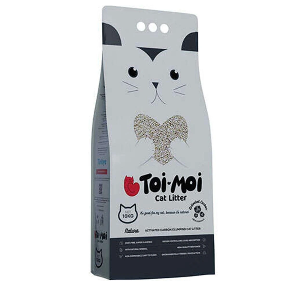 TOİ MOİ AKTİF KARBON 10 KG KEDİ KUMU main variant image