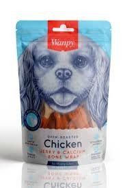 Wanpy - Oven - Roasted Chicken Jerky & Calcium Bone Wrap ( 100 gr )
