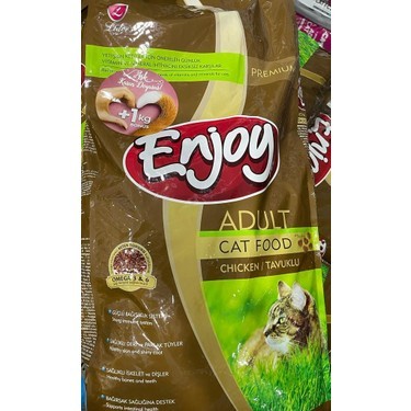 ENJOY TAVUKLU YETİŞKİN KEDİ MAMASI 1 KG