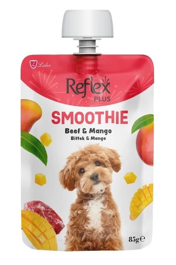 Reflex Plus Smoothie Biftek ve Mangolu Köpek Ödül Maması 85gr