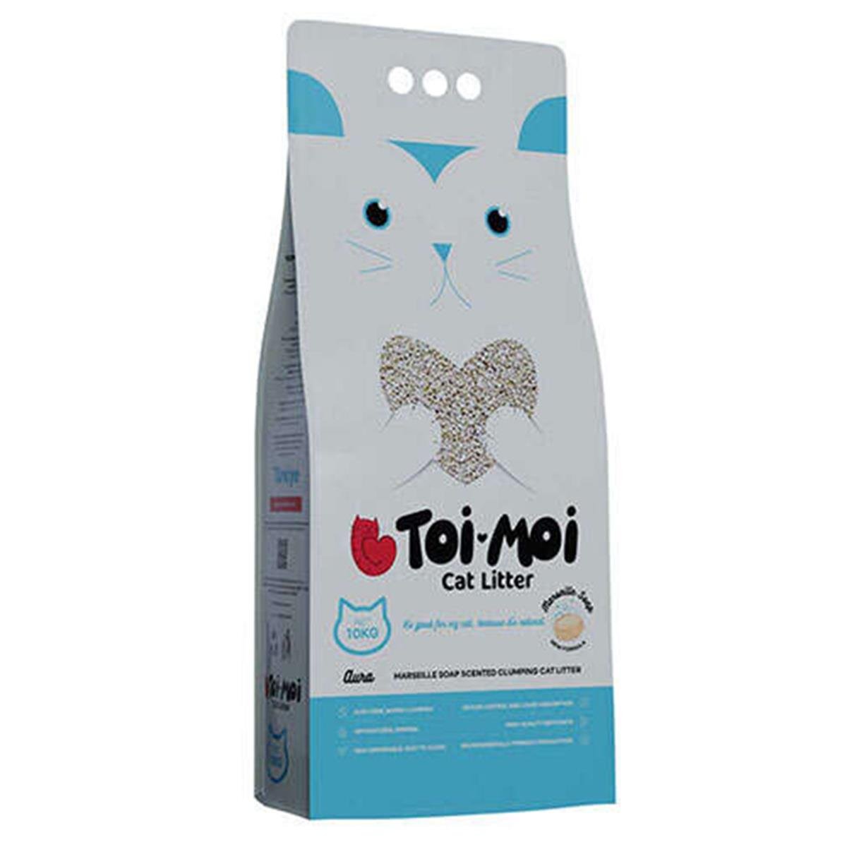 TOİ MOİ  MARSİLYA SABUNLU 10 KG KEDİ KUMU main variant image