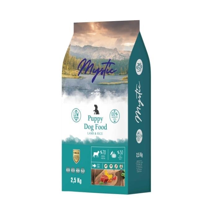 Mystic Az Tahıllı Kuzulu 2.5 Kg Yavru Kuru Köpek Maması main variant image