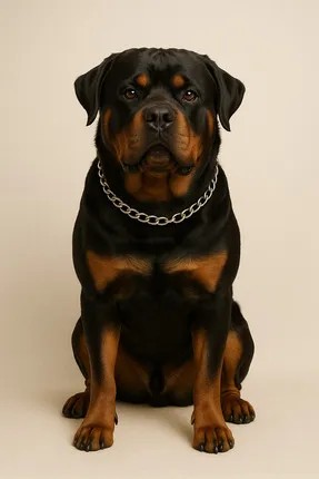 Köpek Zincir Kolyesi Gümüş 1 Adet