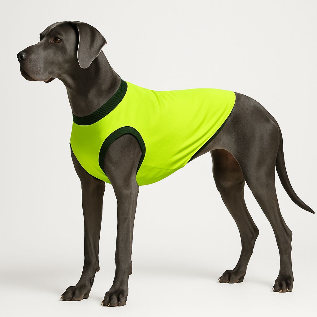 Büyük Irk Köpek Kıyafeti Konfor ve Rahat Kalıp Atlet - (18 - 50 KG)