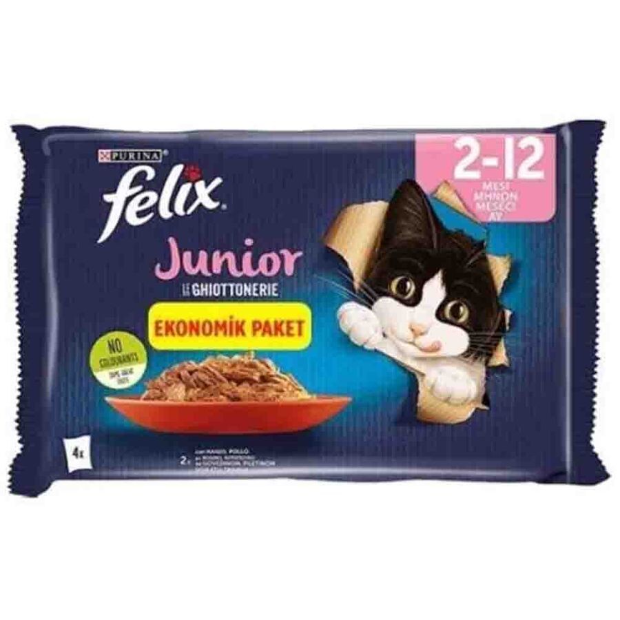 Felix Yavru Kedi Avantajlı Paket 4x85 Gr