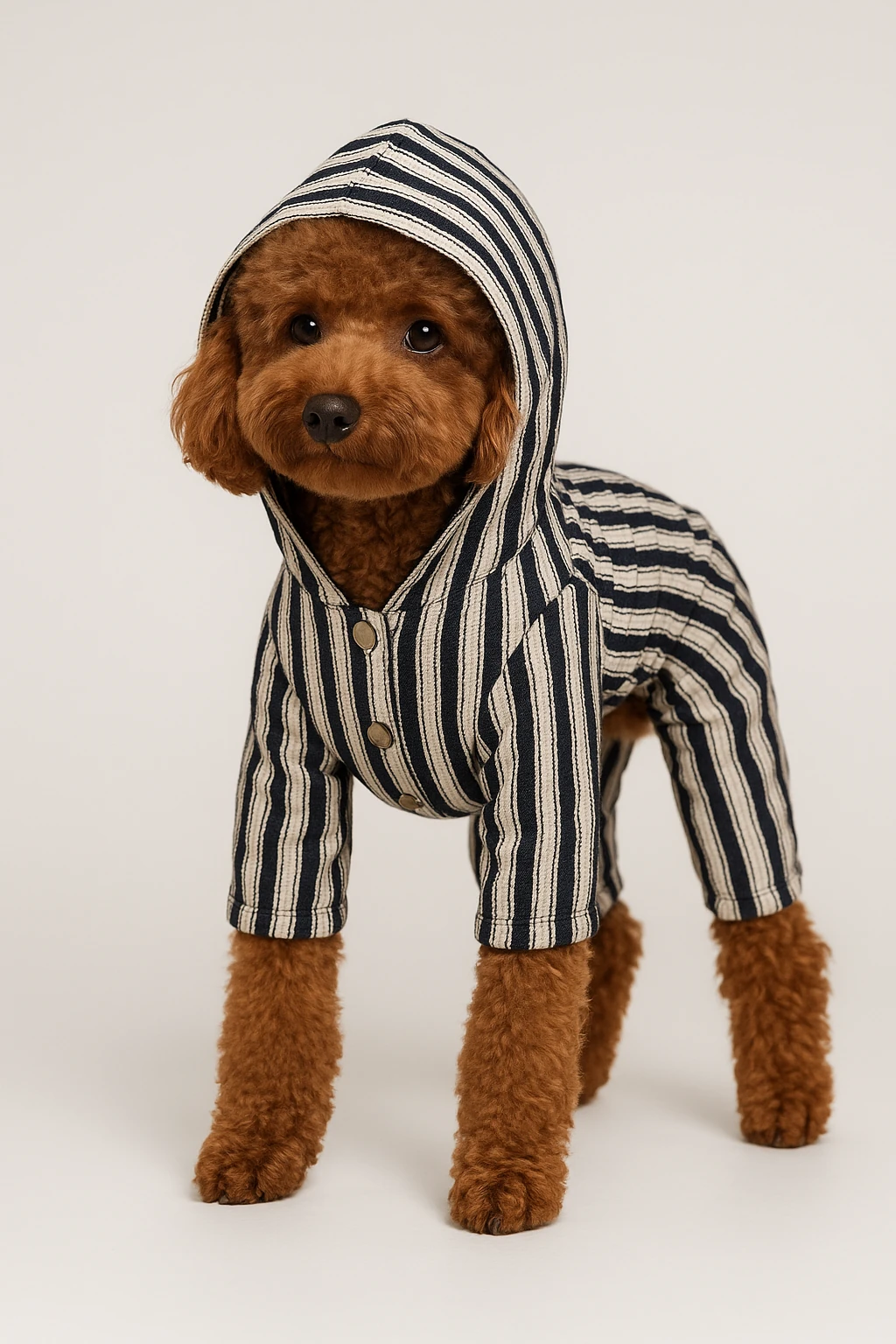 BlueLine Comfort Kapüşonlu 4 Bacaklı Tulum image