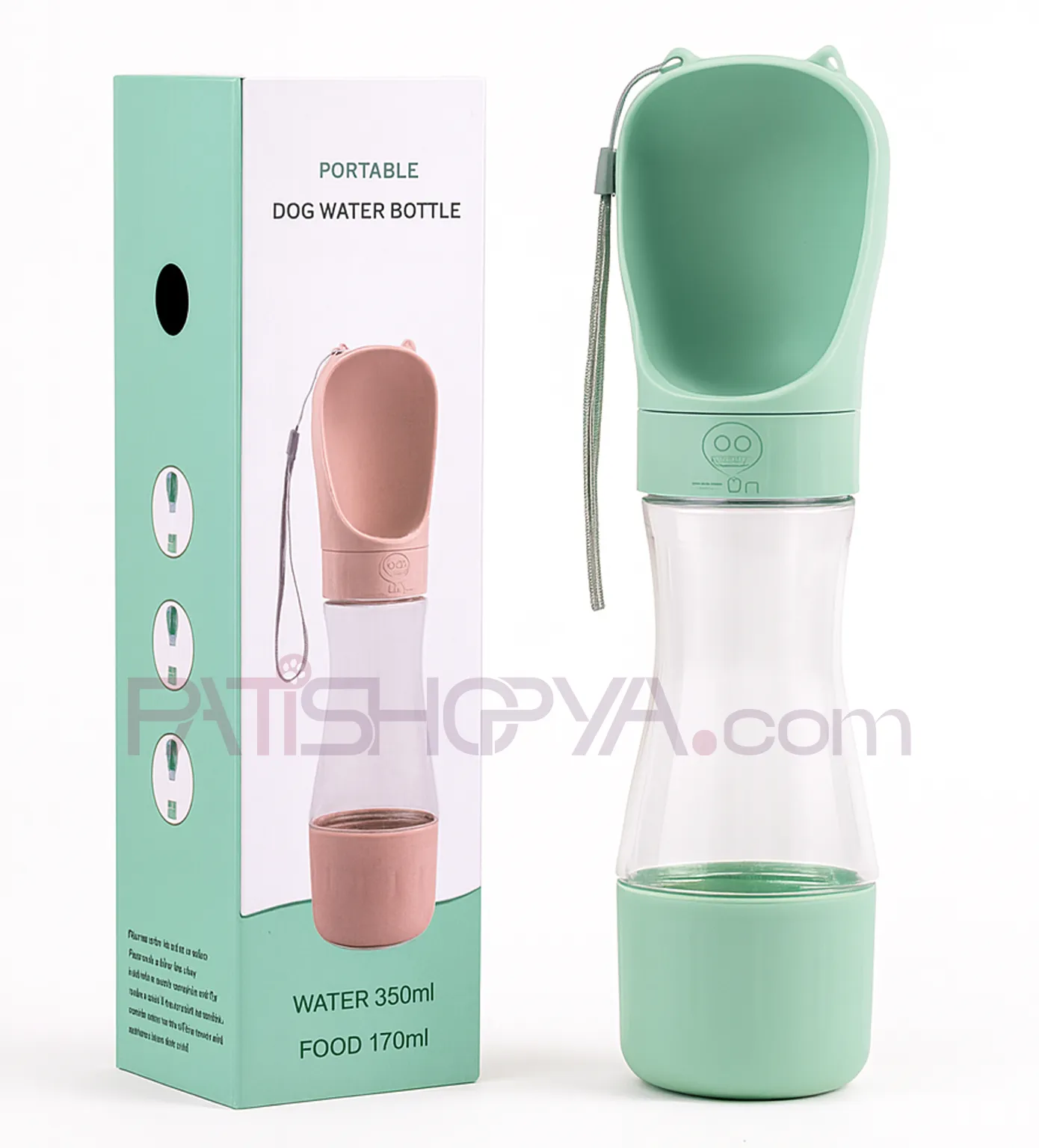 2 Bölmeli Dış Mekan Suluk 350ml+170ml (Kutulu) image