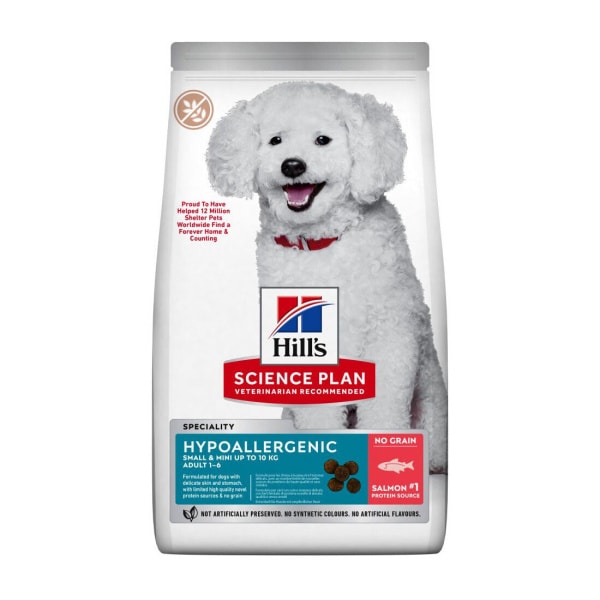 Hill's SCIENCE PLAN Hipoalerjenik Somonlu Küçük Irk Yetişkin Köpek Maması 6kg image