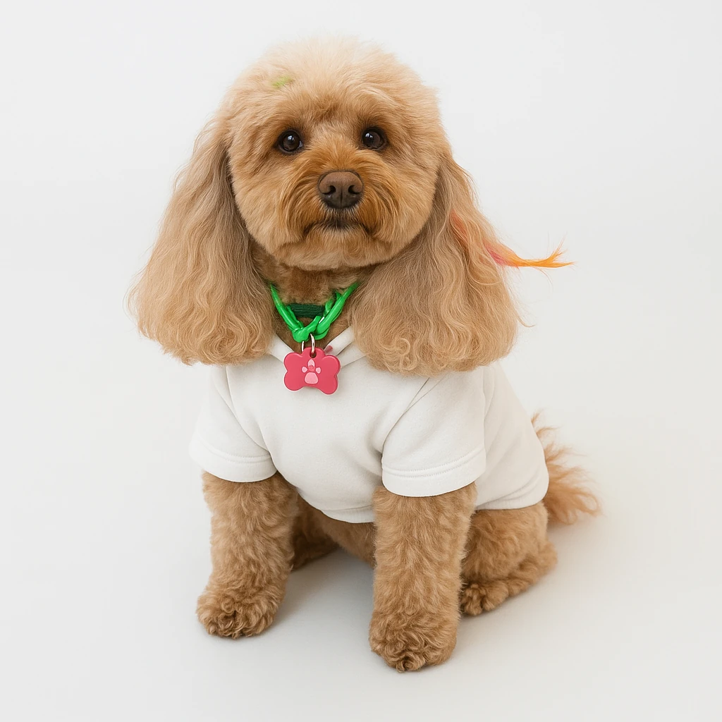 Kedi & Köpek Kıyafeti Beyaz Sweatshirt Hoodie