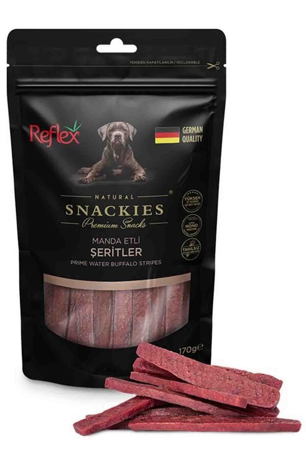 REFLEX SNACKIES MANDA ETLİ ŞERİTLER 170 G