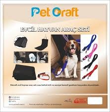 Petcraft Araç Seti 2&1 Kol. Kılıf+Emniyet Kemerli Tasma Set Dog Auto Set