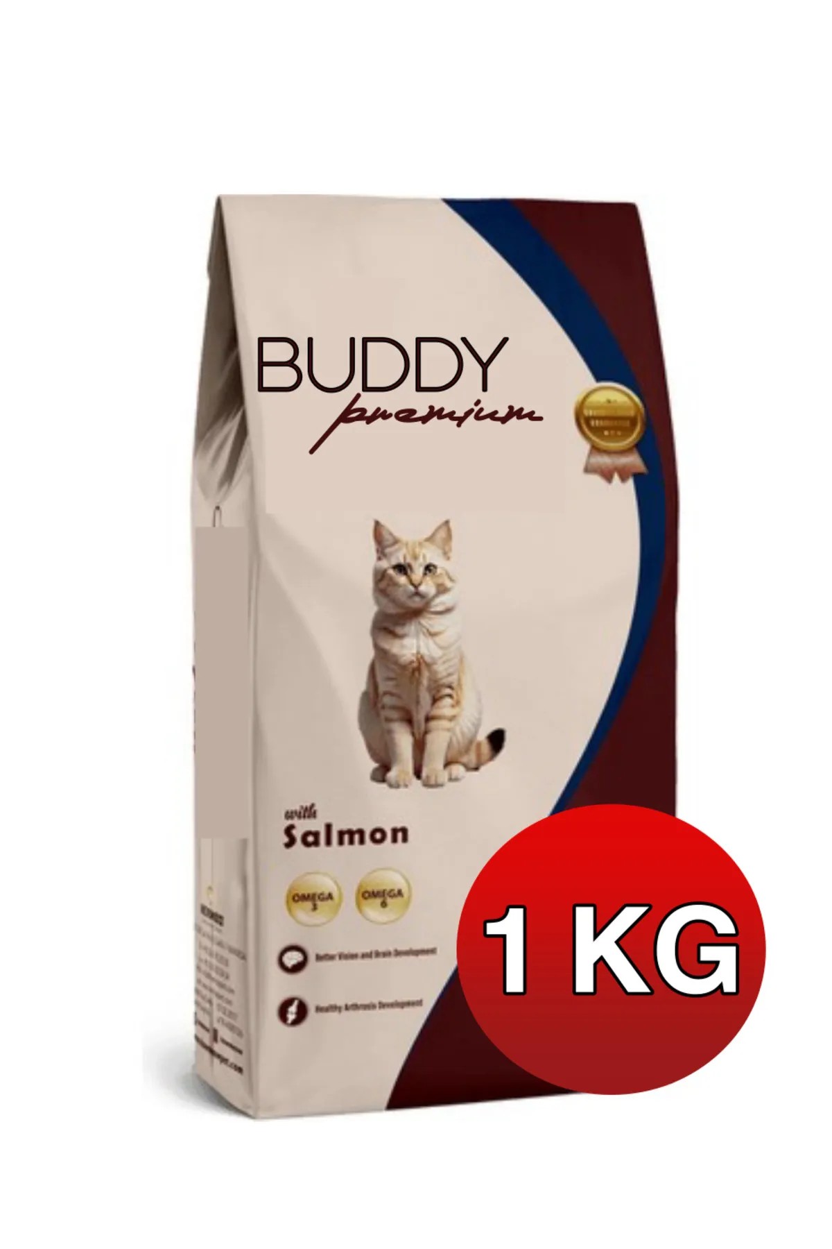 Sokak Kedileri Destek Paketi Somonlu Yetişkin Kedi Maması (YEME GARANTİLİ 1KG PAKET AÇIK MAMA)