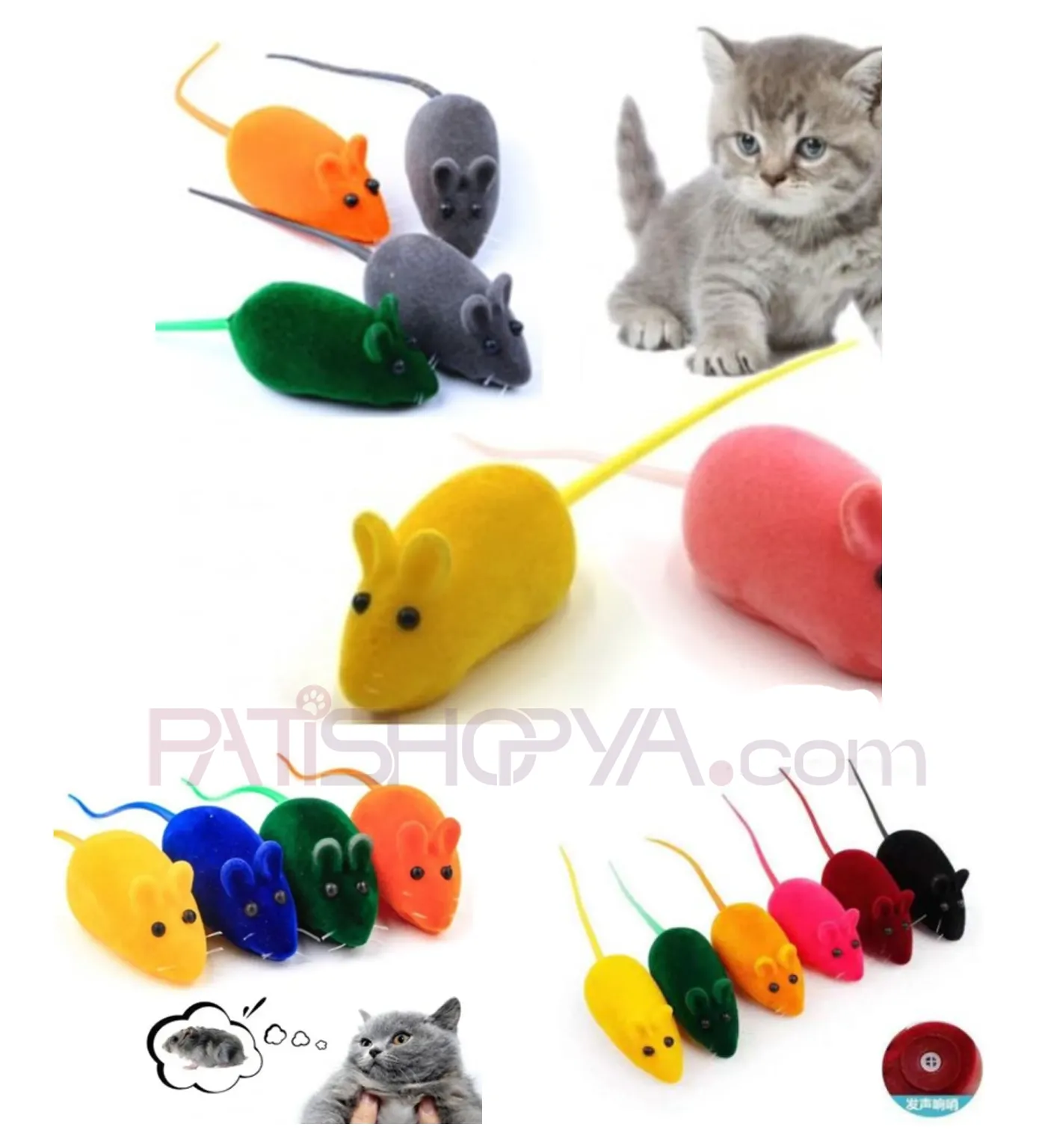 2li Paket Minik Sesli Fare image