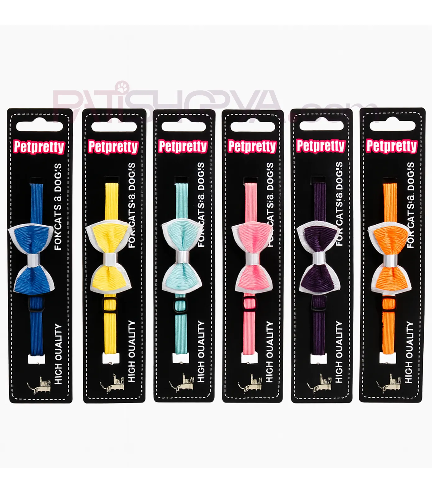 PETPRETTY Papyonlu Evcil Hayvan Boyun Tasması 1 Paket main variant image