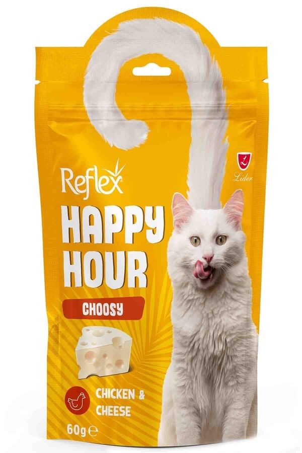 REFLEX HAPPY HOUR SEÇİCİ KEDİLER İÇİN KEDİ ÖDÜL MAMASI 60 G
