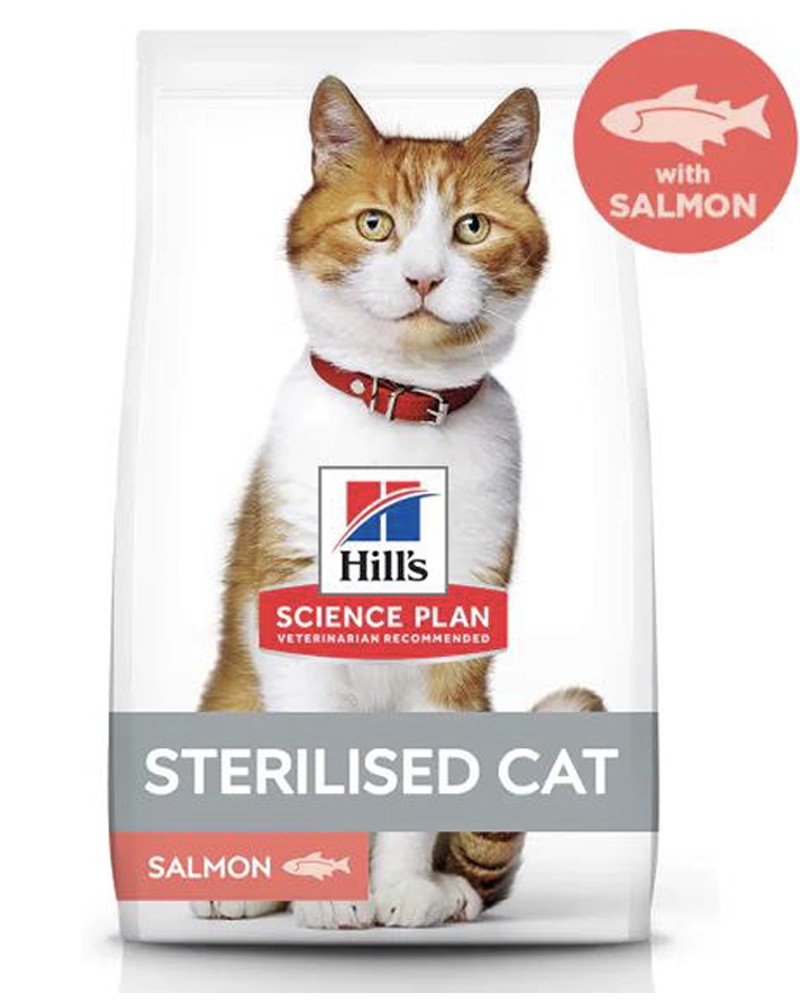 Hill's SP Somonlu Kısırlaştırılmış Yetişkin Kedi Maması 1,5KG